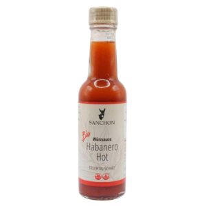 sanchon bio habanero hot kolbász szósz