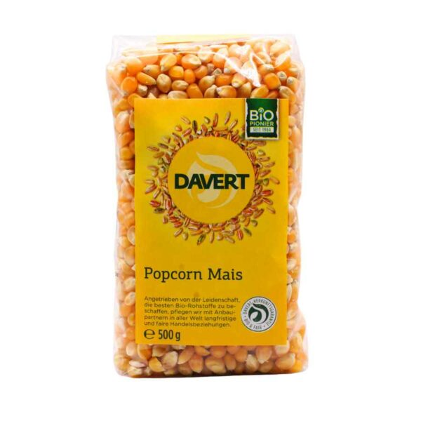 Davert bio popcorn kukorica