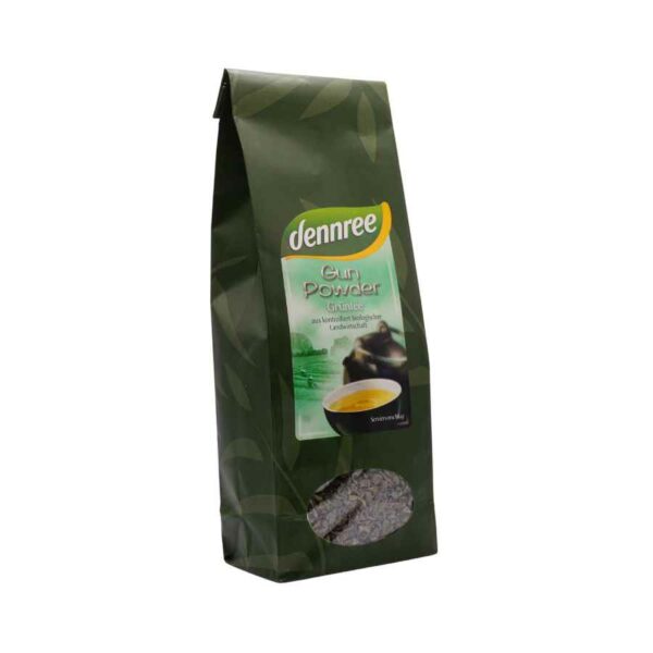 Dennree bio Gun Powder "puskapor" szálas zöldtea