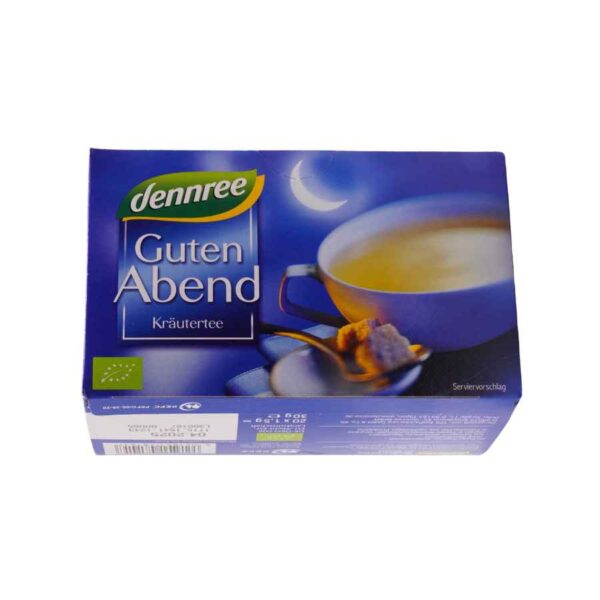 Dennree bio 'Guten Abend' tea - Filteres