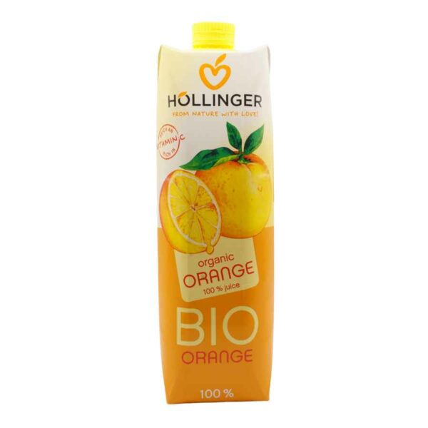 Höllinger 100% bio narancslé