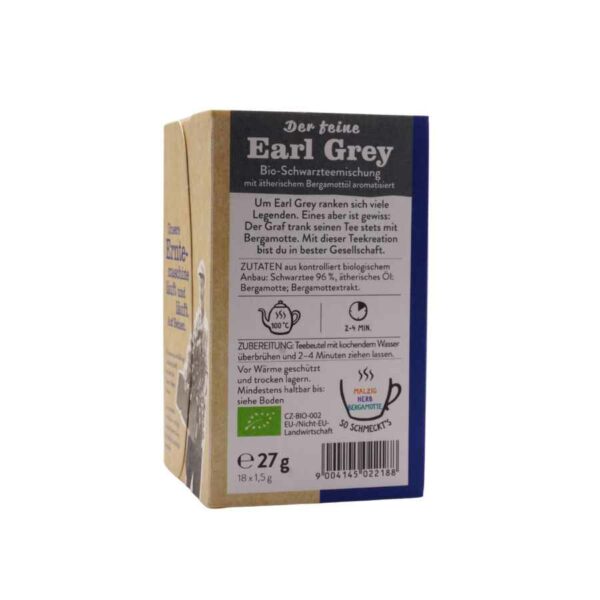 sonnentor bio earl grey fekete tea főzési