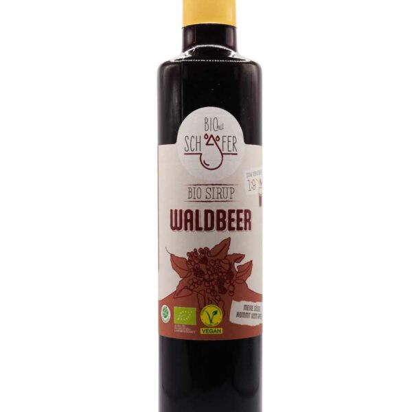 bio schafer bio szörp waldbeer erdei gyümölcs